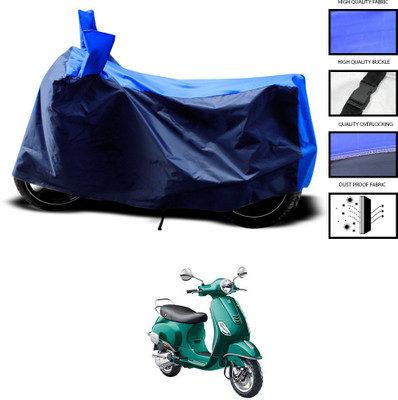 CODOKI Two Wheeler Cover for Piaggio(VXL 150 BS6, Blue)