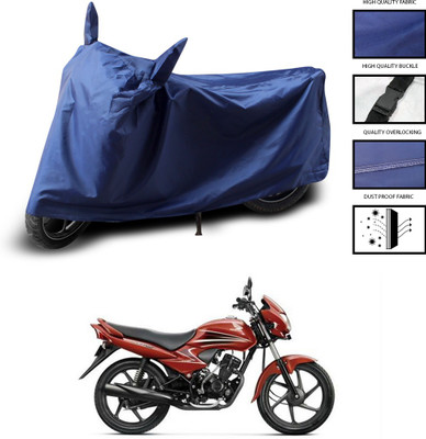 PAGORA Two Wheeler Cover for Honda(Dream Yuga, Blue)