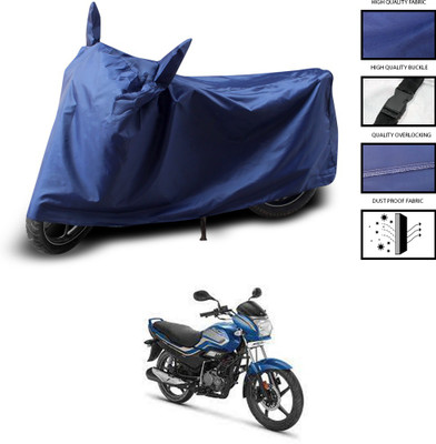 PAGORA Two Wheeler Cover for Hero(Super Splendor, Blue)