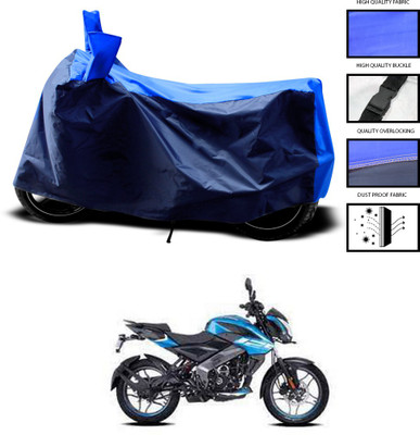 CODOKI Two Wheeler Cover for Bajaj(Pulsar NS 200, Blue)