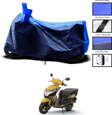 GOSHIV-car and bike accessories Two Wheeler Cover for Honda(Dio, Blue)