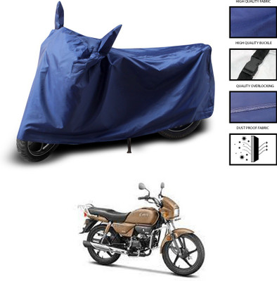 CODOKI Two Wheeler Cover for Hero(Splendor, Blue)