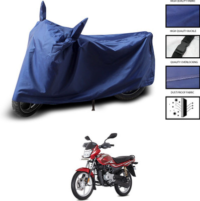 CODOKI Two Wheeler Cover for Bajaj(ComforTec, Blue)