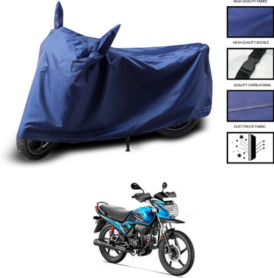 CODOKI Two Wheeler Cover for Hero(Passion Pro TR, Blue)