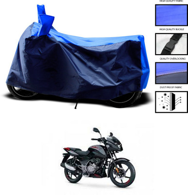 PAGORA Two Wheeler Cover for Bajaj(Pulsar 125 Neon, Blue, Blue)
