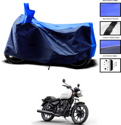 CODOKI Two Wheeler Cover for Royal Enfield(Thunderbird 350, Blue)