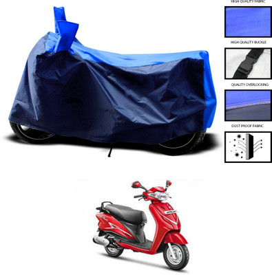 PAGORA Two Wheeler Cover for Hero(Moto Corp Duet, Blue, Blue)