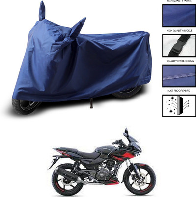 PAGORA Two Wheeler Cover for Bajaj(Pulsar 220F, Blue)