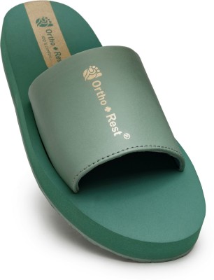 Ortho + Rest Women Slides(Green 6)