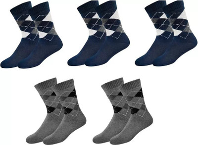 FATON Men Calf Length(Pack of 5)