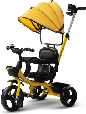 Kids cycle with handle top