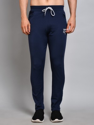 envii fashion Solid Men Blue Track Pants