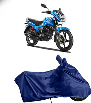 APNEK Waterproof Two Wheeler Cover for TVS(Victor Premium, Blue)
