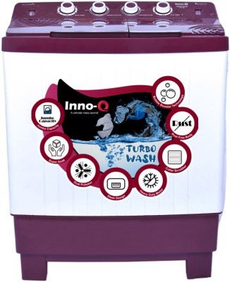 Inno-Q 7.2 kg Semi Automatic Top Load Purple, White(Turbo Wash - IQ-72SAOPTB) (Inno-Q)  Buy Online