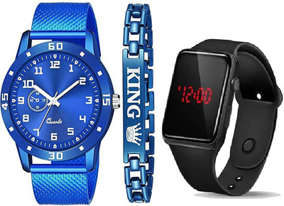 RPS FASHION WITH DEVICE OF R Analog-Digital Watch  - For Boys & Girls