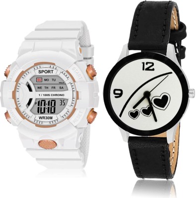 NEUTRON Analog-Digital Watch  - For Girls