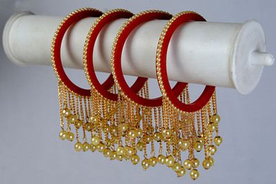 Zaika Alloy Bangle Set(Pack of 4)