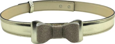 KazarMax Girls Party Gold Synthetic Belt