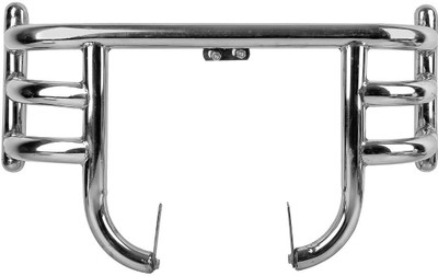 DOLSHACOB Leg Guard Front Bike Metal Safety Crash Bar (Chrome, Thickness 1.5 Inch) Bike Crash Guard(Royal Enfield)