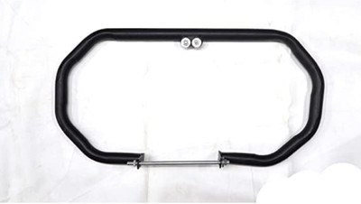 DOLSHACOB Black Octagon Engine Guard/Crash Guard/Leg Guard Original Reborn My 2022(Royal Enfield)