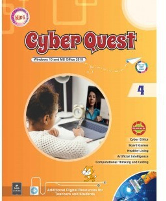 Kips Cyber Quest Window 10 and office 2019 for Class 4(Paperback, KIPS)