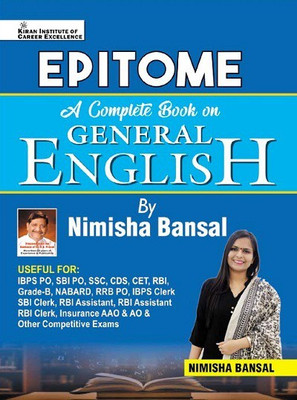 Kiran Epitome A Complete book on General English By Nimisha Bansal (English Medium) (3792)(Paperback, Nimisha Bansal)
