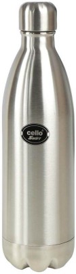 cello Water Bottle Swift 500 ml Flask(Pack of 1, Silver, Steel)