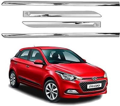 Bubu Car door side full chrome beading for Elite i20 car (set of 4) Car Beading Roll For Door(5 m)