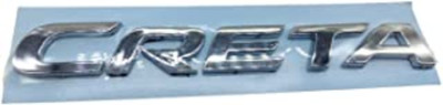 shopncreate Emblem for Car(Silver)