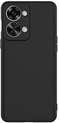 ROYALBASE Back Cover for OnePlus Nord 2T 5G(Black, Grip Case, Silicon, Pack of: 1)