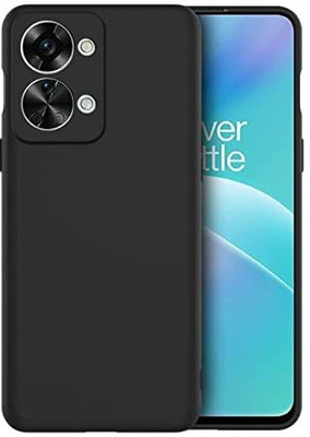 ROYALBASE Back Cover for OnePlus Nord 2T 5G(Black, Grip Case, Silicon, Pack of: 1)