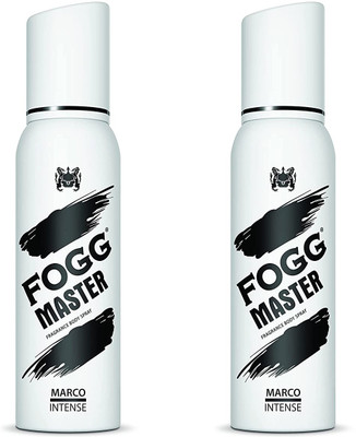 FOGG MASTER INTENSE (Marco) Fragrance Body Spray COMBO (2 X 120ml) Body Spray  -  For Men & Women(240 ml, Pack of 2)