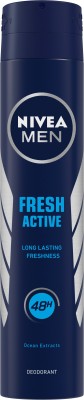 NIVEA Deo Spray Fresh Active None Antiperspirant, Male 200ml Deodorant Spray – For Men  (200 ml)
