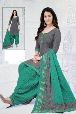Classy Foriever Crepe Printed Kurta & Patiyala Material