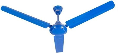 USHA Racer Blue 1200 mm 3 Blade Ceiling Fan (Blue, Pack of 1)