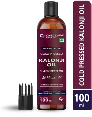 Carbamide Forte Cold Pressed Kalonji Oil for Hair Growth | Black seed Oil for Hair & Drinking Hair Oil(100 ml)