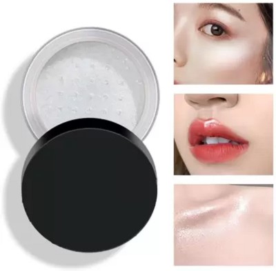 Emijun WHITE LOOSE POWDER HIGHLIGHTER Highlighter(WHITE)