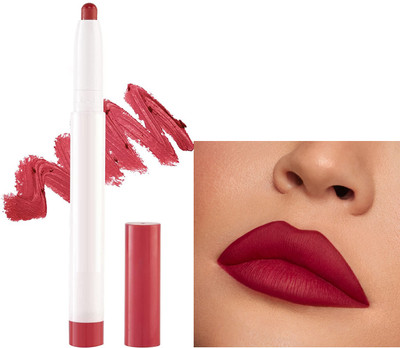 ADJD Non-Transfer Long Lasting Poppins Rotating Matte Lip Crayon FOXY RED(FOXY RED, 3 g)