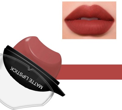 JANOST HD Lipstick Waterproof Smudge-Proof Lip-shaped Safe(HOT PEACH, 10 g)