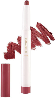 YAWI Smudge Proof Long & Lasting Matte Lip Crayon(Cherry Red, 1.3 g)