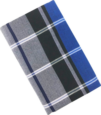 OASIS Checkered Blue Lungi