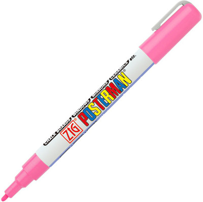 Zig Posterman Fine FL. PINK 1MM Markers(Set of 1, FL. PINK)