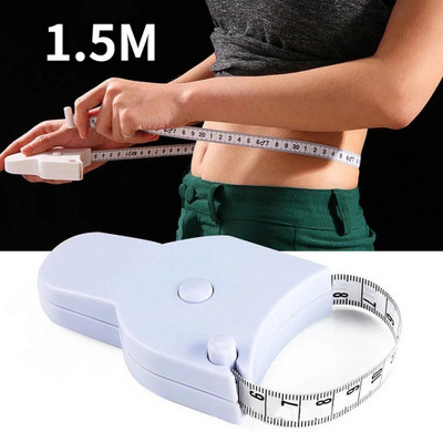 ZURU BUNCH Perfect Body Tape Measure 60Inch Automatic Telescopic Tailor Tape Double Sided Measurement Tape(152 cm)