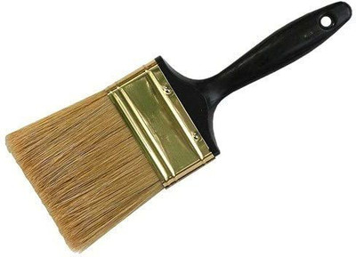 fastgear Wall Paint Brush with Heavy Handel 5 inch Synthetic Round Paint Brush(Set of 1, Brown)