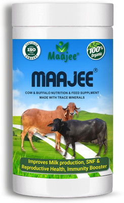 MAAJEE Cow and Buffalo and Cattle Feed Nutrition Supplement Minerals Mixture Pet Health Supplements(908 g)