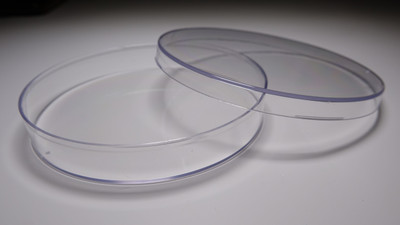 LEVRAM Polystyrene Reusable Petri Dish(90 mm Pack of 10)