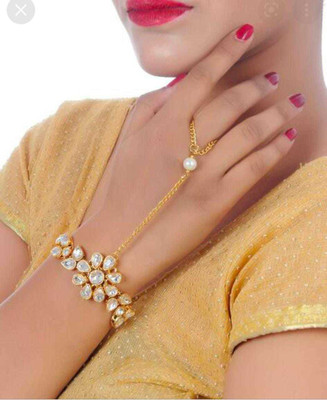 CATALYST Alloy Crystal Gold-plated Bracelet Set