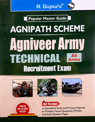 Agnipath Scheme Agniveer Army Technical For All Arms Recruitment Exam(Paperback, R.gupta)