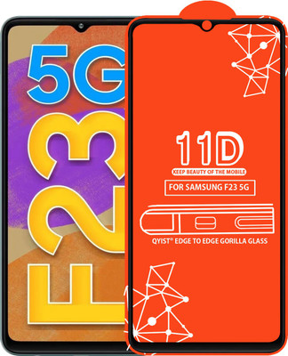 Qyist Edge To Edge Tempered Glass for Samsung Galaxy F23 5G(Pack of 1)
