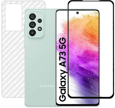 HOBBYTRONICS Front and Back Screen Guard for Samsung A73, Samsung Galaxy A73, Samsung A73 5G, Samsung Galaxy A73 5G(Pack of 1)